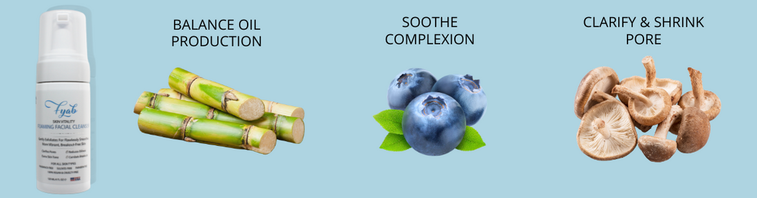 Why FYAB Foaming Face Cleanser provides a SULFATE-FREE experience!