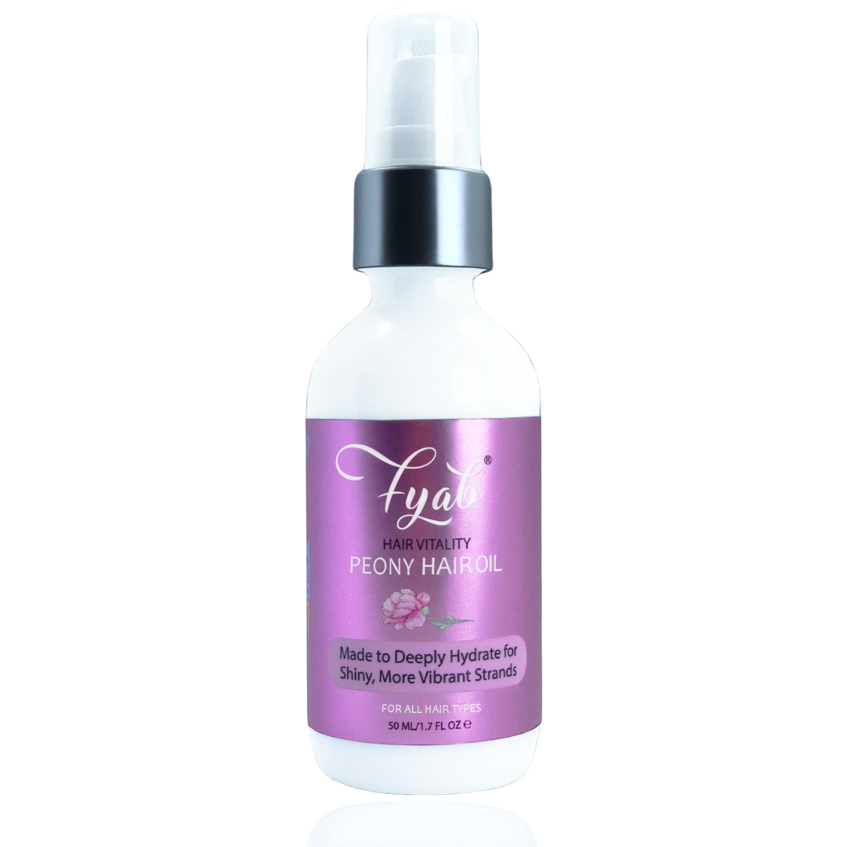 Aceite para el cabello de peonía